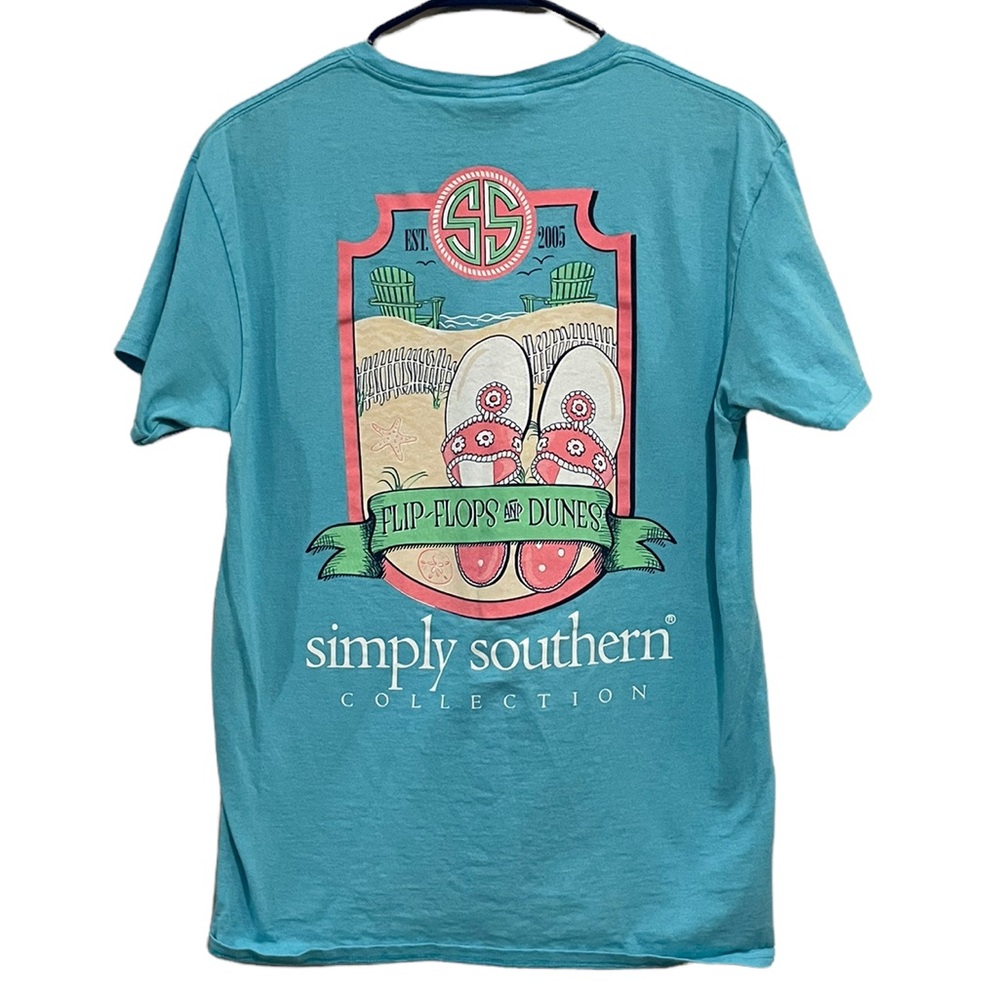 Simply Southern Short‎ Sleeve T-Shirt Women’s Sz M